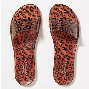 Matisse Jelly Sandal in Leopard